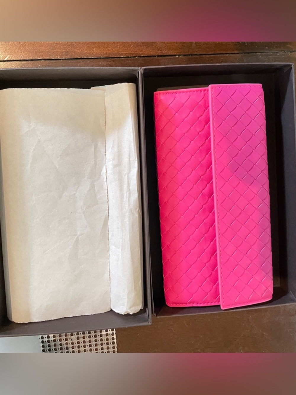 Bottega Veneta Pink Women’s Wallet Wallet with Box EUC - Picture 10 of 10